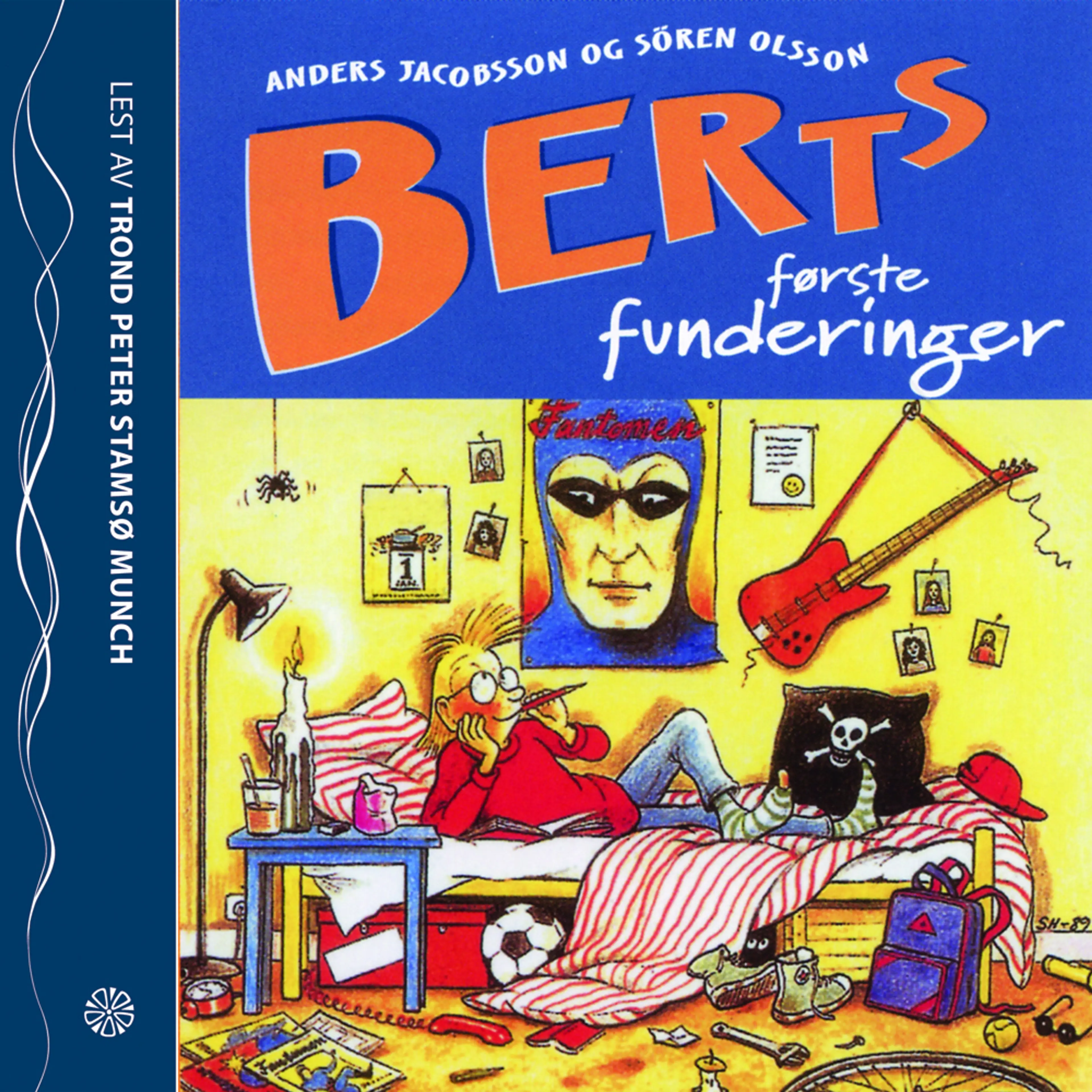 Omslag Berts første funderinger av Anders Jacobsson og Sören Olsson (Lydbok)