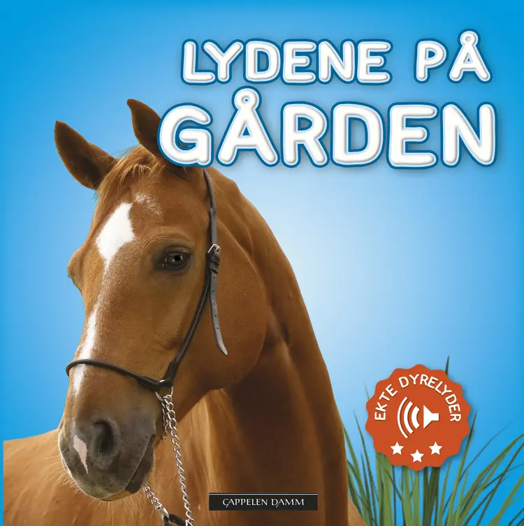 Omslag Lydene på gården (Innbundet)