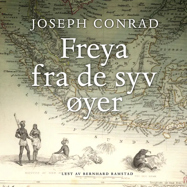 Omslag Freya fra de syv øyer av Joseph Conrad (Nedlastbar lydbok)