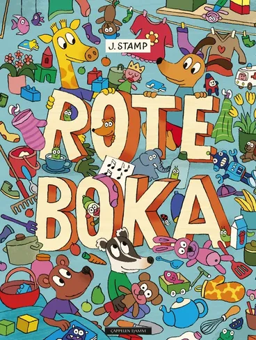 Omslag Roteboka av Jørgen Stamp (Innbundet)