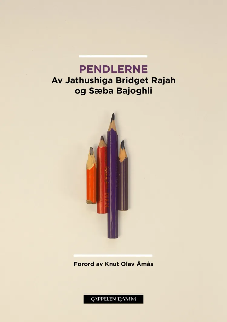 Omslag Pendlerne av Sæba  Bajoghli og Jathushiga Bridget  Rajah (Ebok)