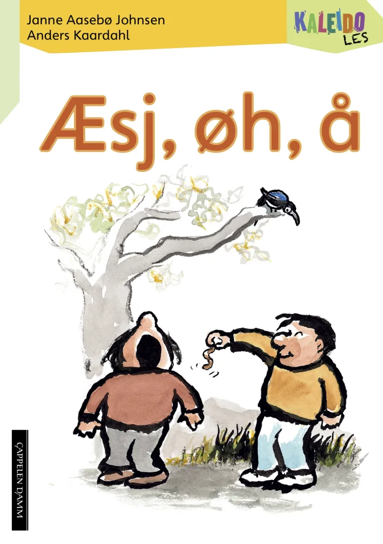 Omslag Kaleido Les Nivå 3 Æsj, øh, å av Janne Aasebø Johnsen (Heftet)
