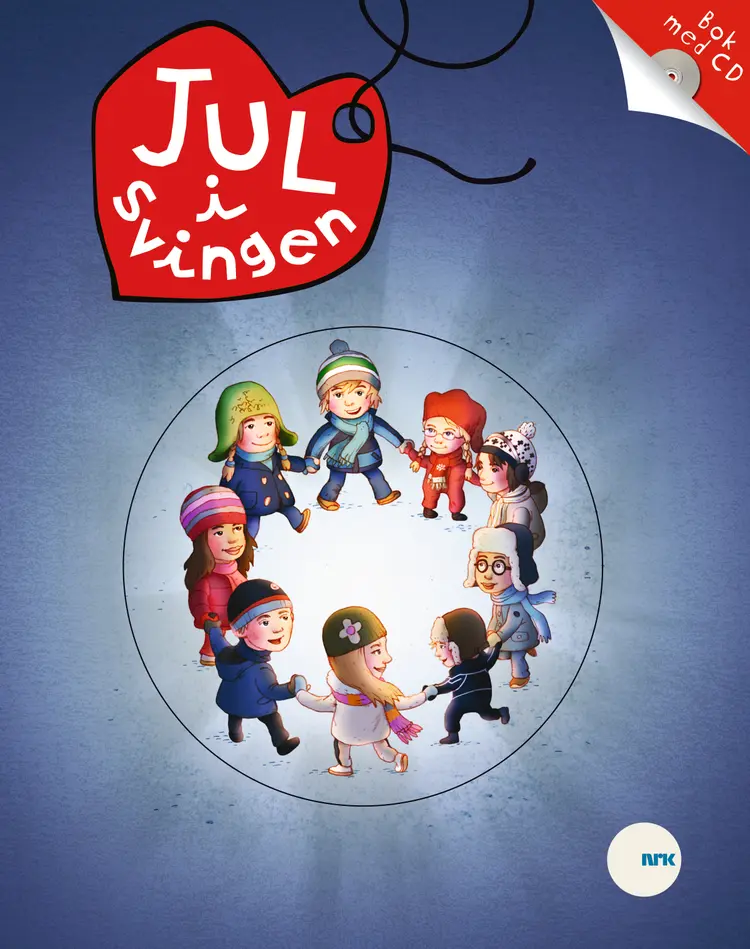 Omslag Jul i Svingen - bok med lydbok av NRK (Innbundet)