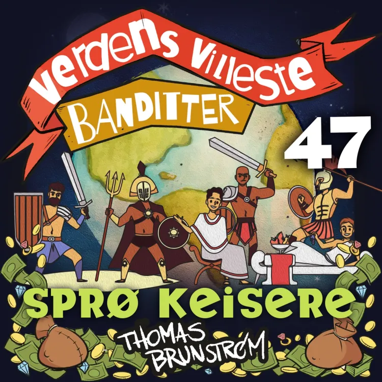 Omslag Sprø keisere av Thomas Brunstrøm (Lydbok)