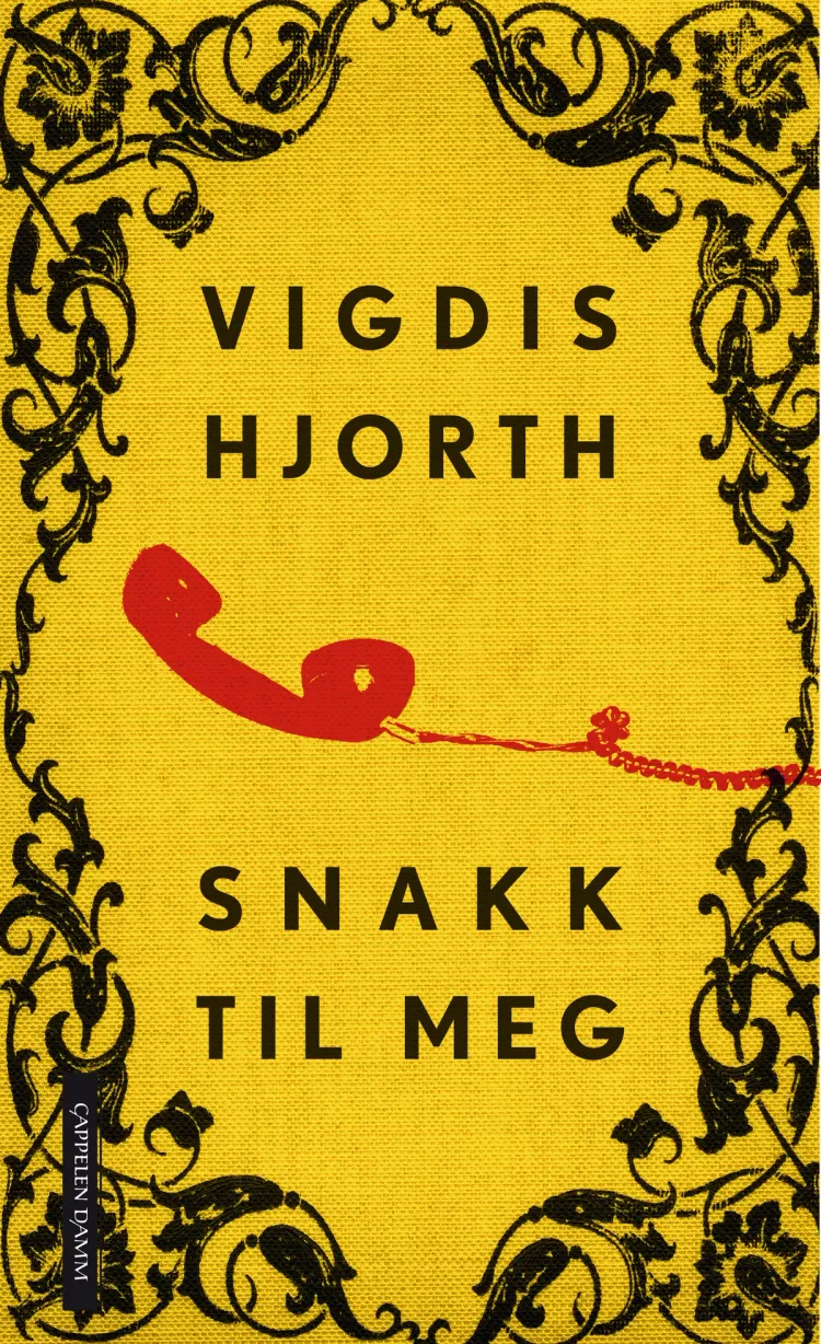Omslag Snakk til meg av Vigdis Hjorth (Innbundet)