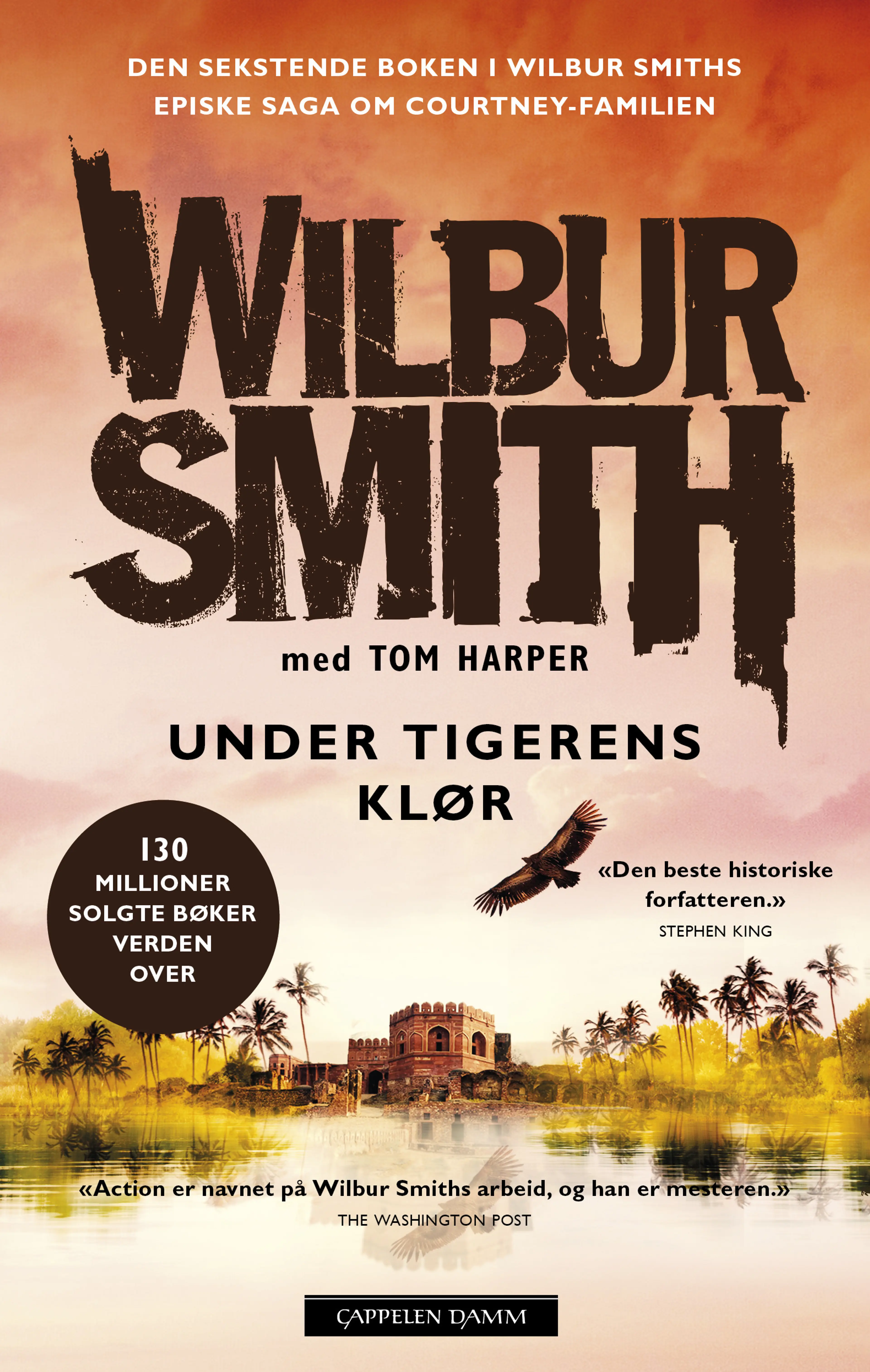 Omslag Under tigerens klør av Wilbur Smith (Heftet)