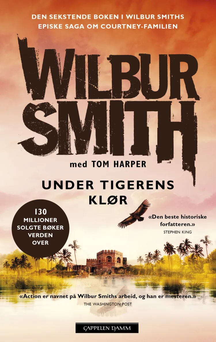 Omslag Under tigerens klør av Wilbur Smith (Heftet)