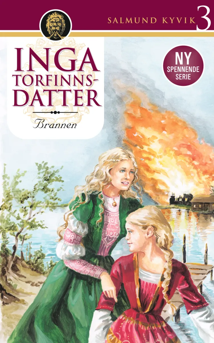 Omslag Brannen av Salmund Kyvik (Ebok)