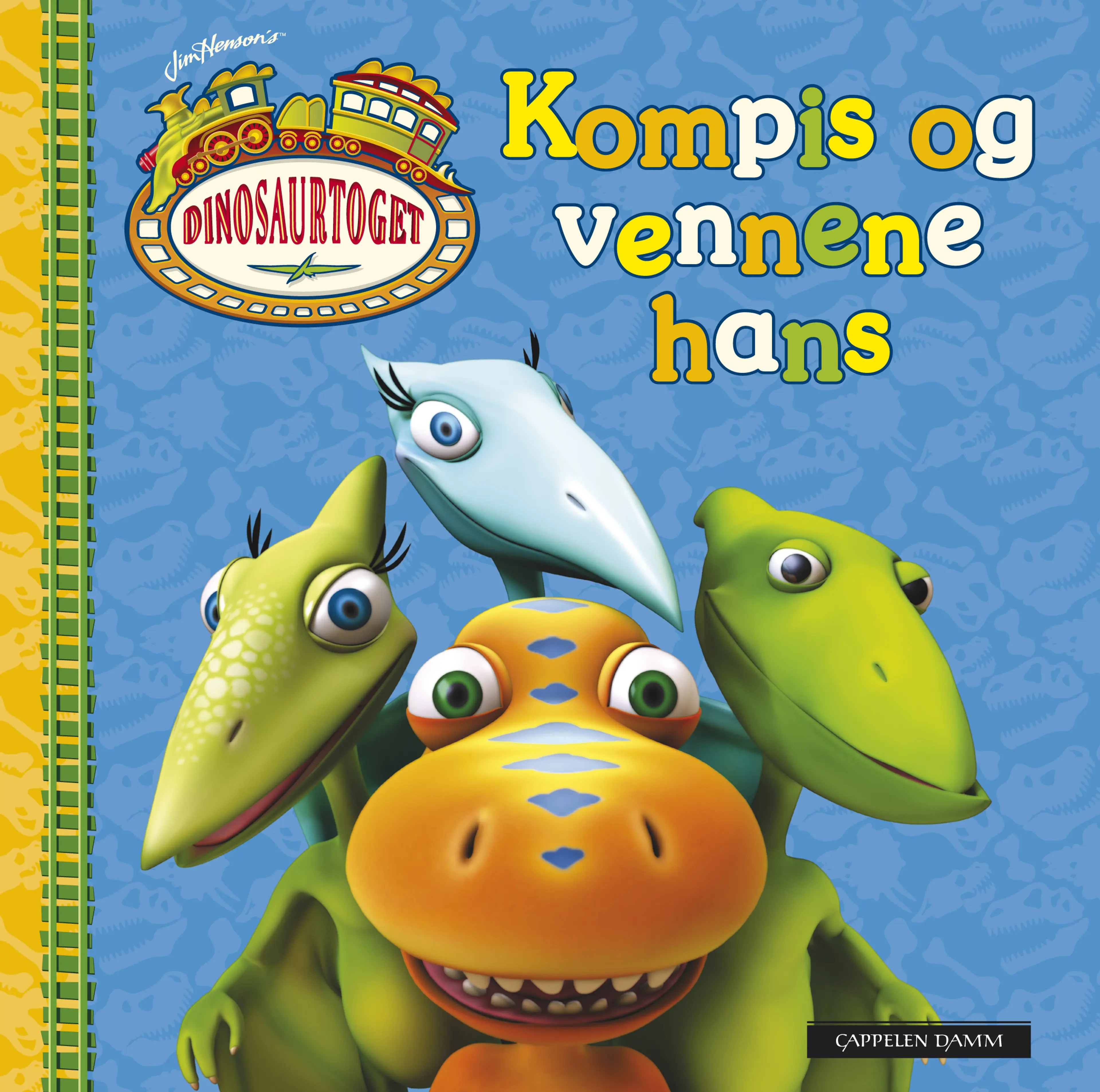 Omslag Dinosaurtoget - Kompis og vennene hans av Craig Bartlett (Innbundet)
