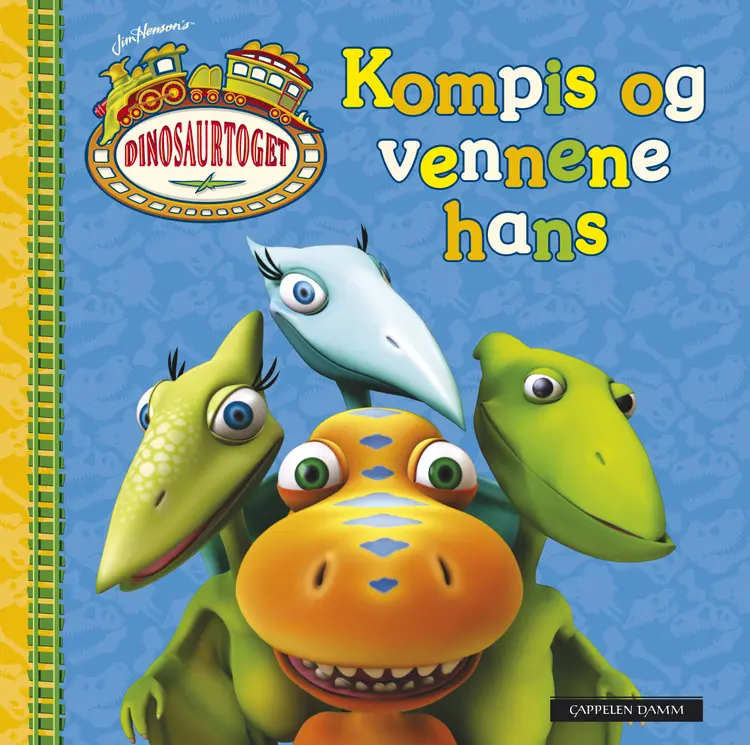 Omslag Dinosaurtoget - Kompis og vennene hans av Craig Bartlett (Innbundet)