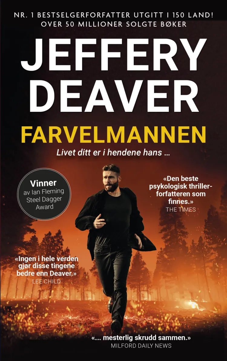 Omslag Farvelmannen av Jeffery Deaver (Heftet)