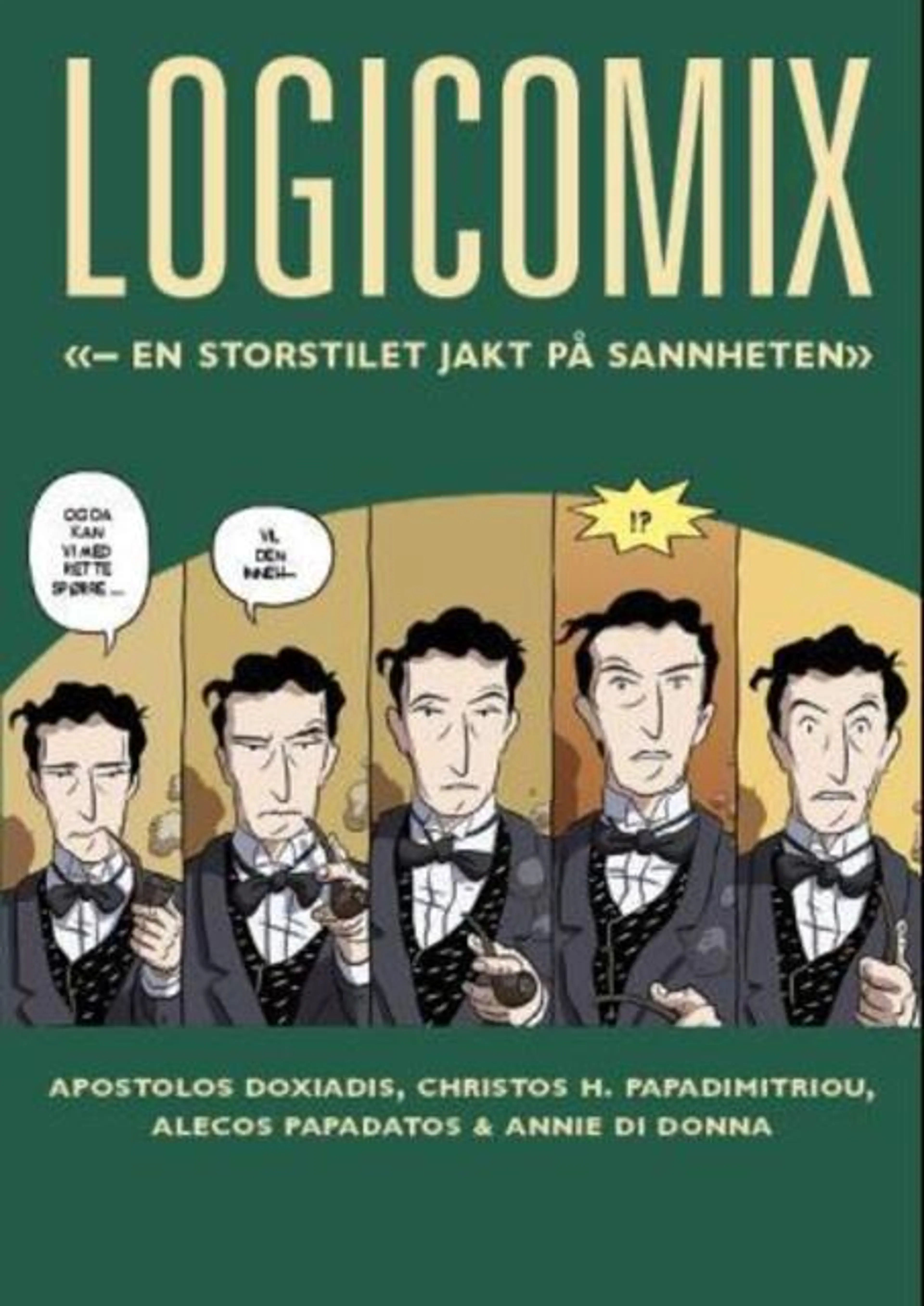 Omslag Logicomix av Apostolos Doxiadis og Christos H. Papadimitriou (Heftet)