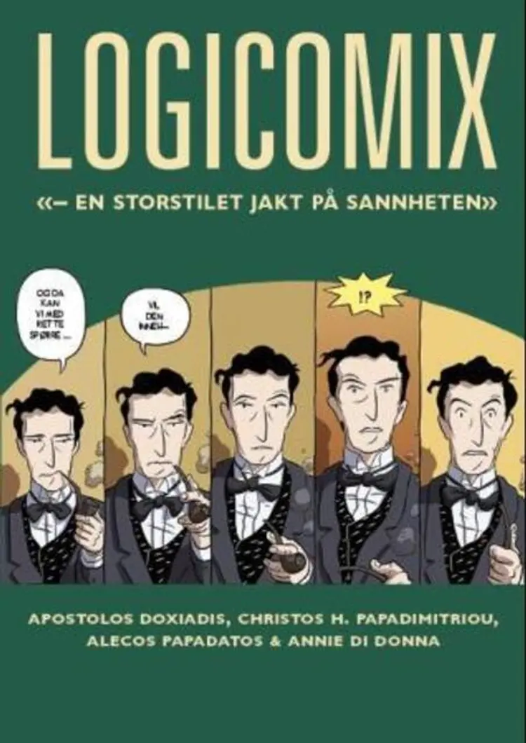 Omslag Logicomix av Apostolos Doxiadis og Christos H. Papadimitriou (Heftet)