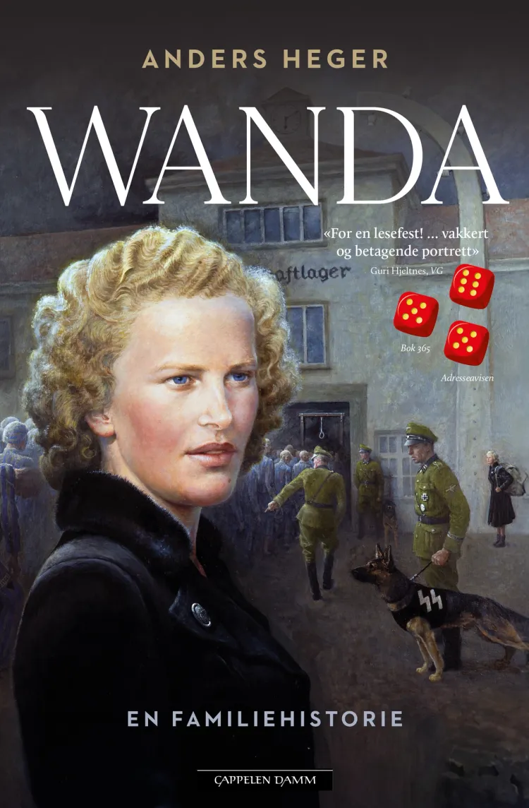 Omslag Wanda av Anders Heger (Innbundet)