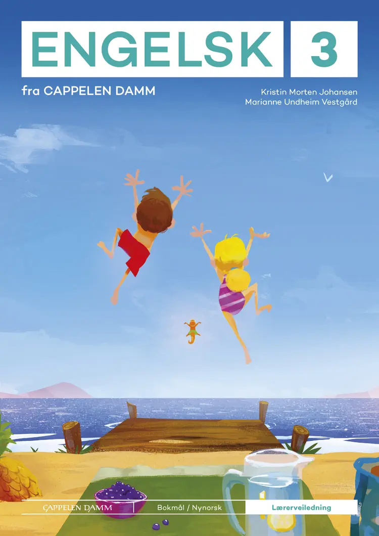 Omslag Engelsk 3 fra Cappelen Damm Lærerveiledning av Kristin Morten Johansen og Marianne Undheim Vestgård (Ukjent)