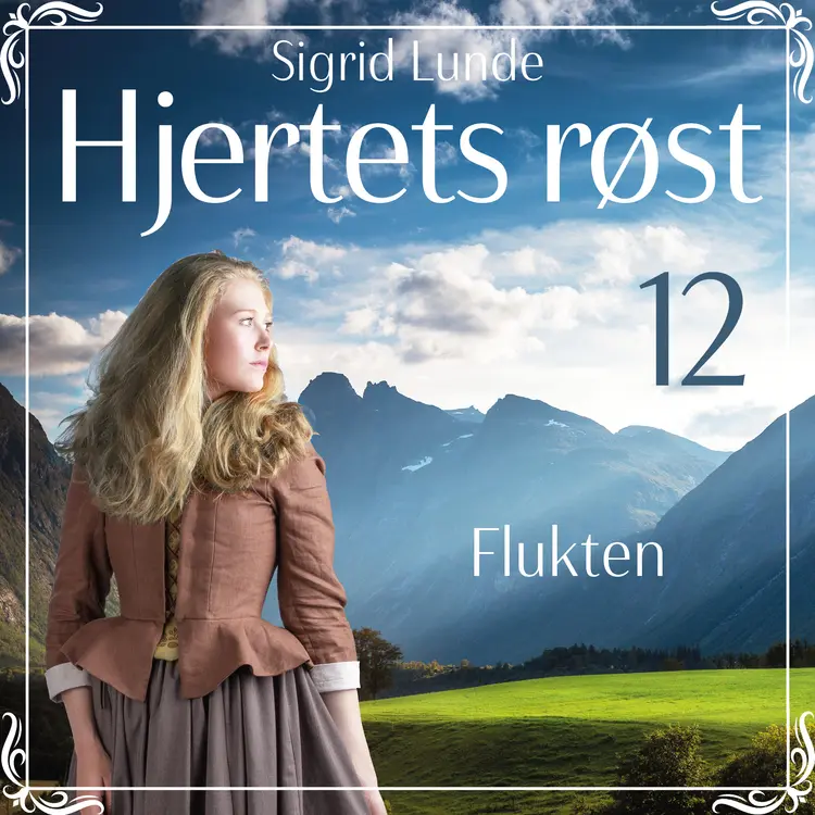 Omslag Flukten av Sigrid Lunde (Lydbok)