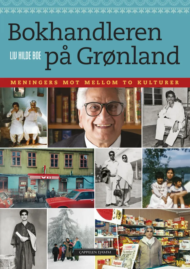 Omslag Bokhandleren på Grønland av Liv Hilde Boe (Innbundet)
