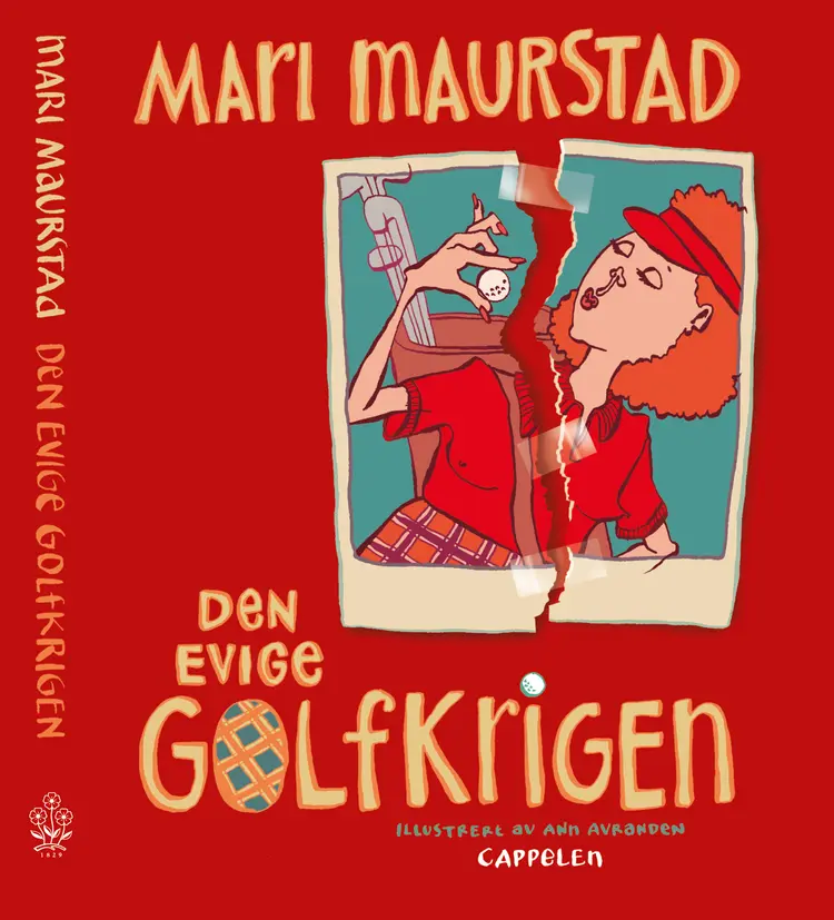 Omslag Den evige golfkrigen av Mari Maurstad (Innbundet)