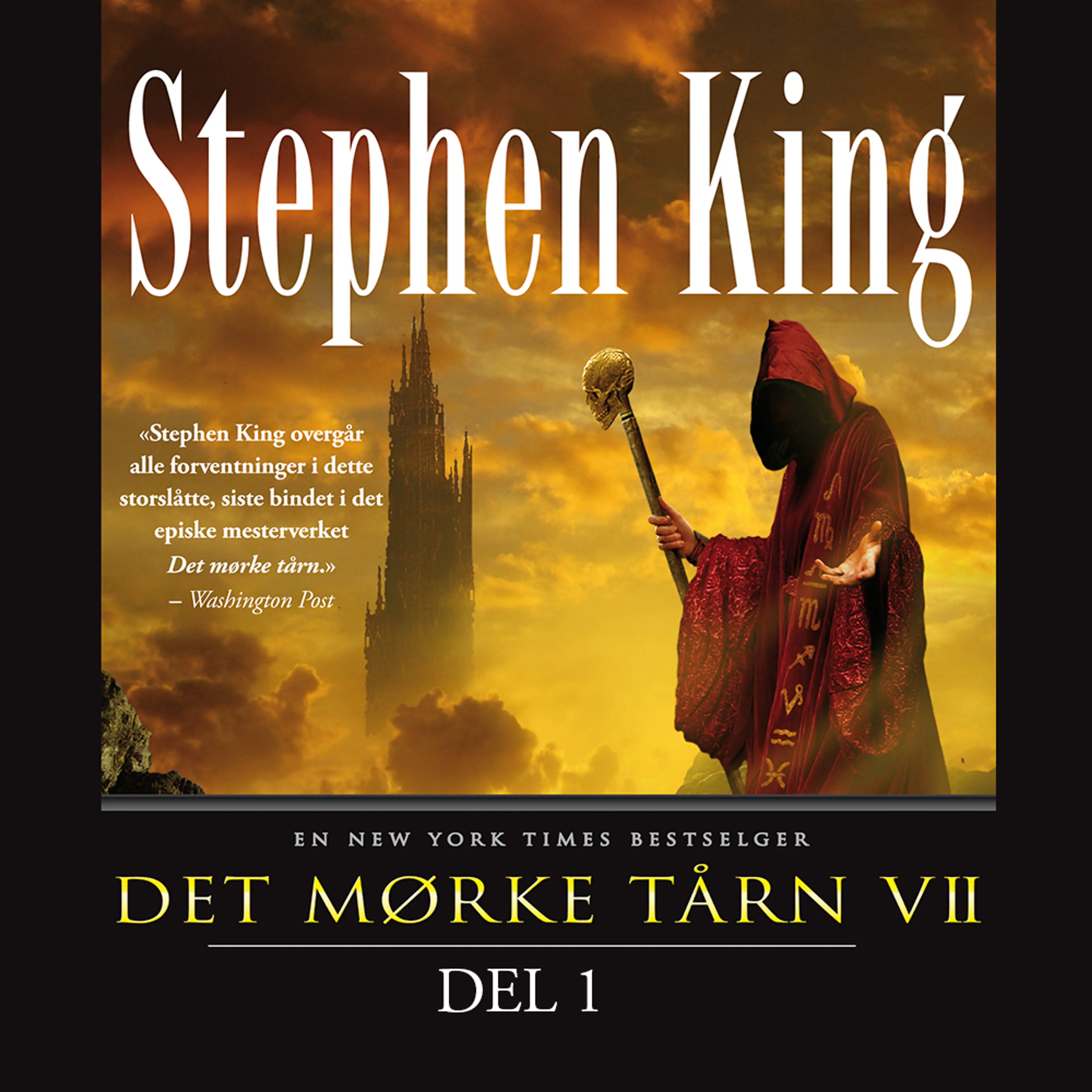 Omslag Det mørke tårn 7 - Del 1: Den lille røde kongen Dan-Tete av Stephen King (Lydbok)