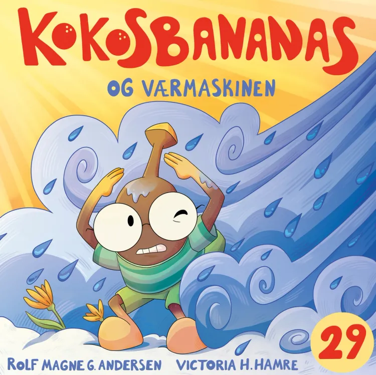 Omslag Kokosbananas og værmaskinen av Rolf Magne G. Andersen (Lydbok)