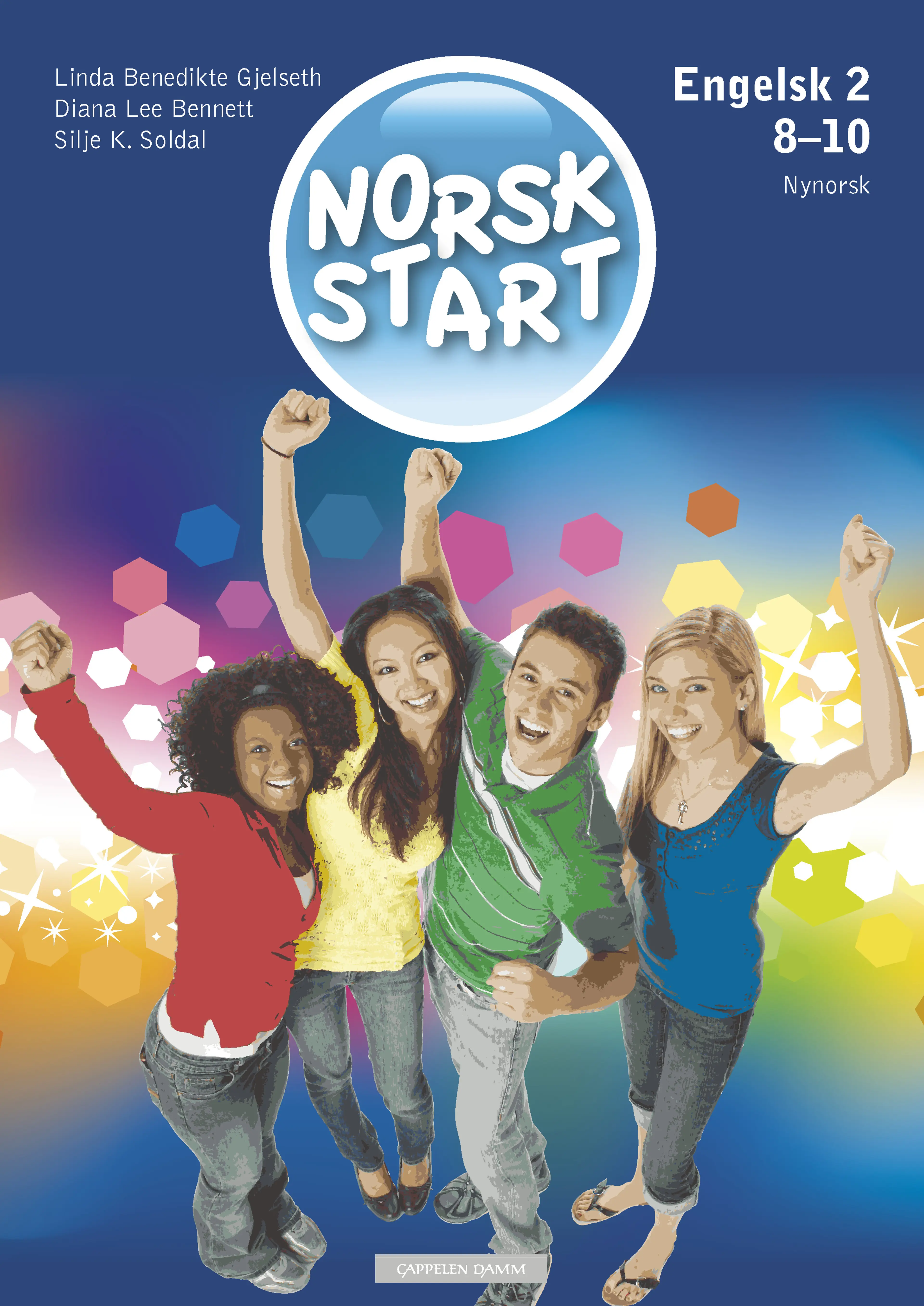 Omslag Norsk start 8-10 Engelsk 2 av Diana Lee Bennett,  Linda Benedikte Gjelseth og Silje K. Soldal (Heftet)