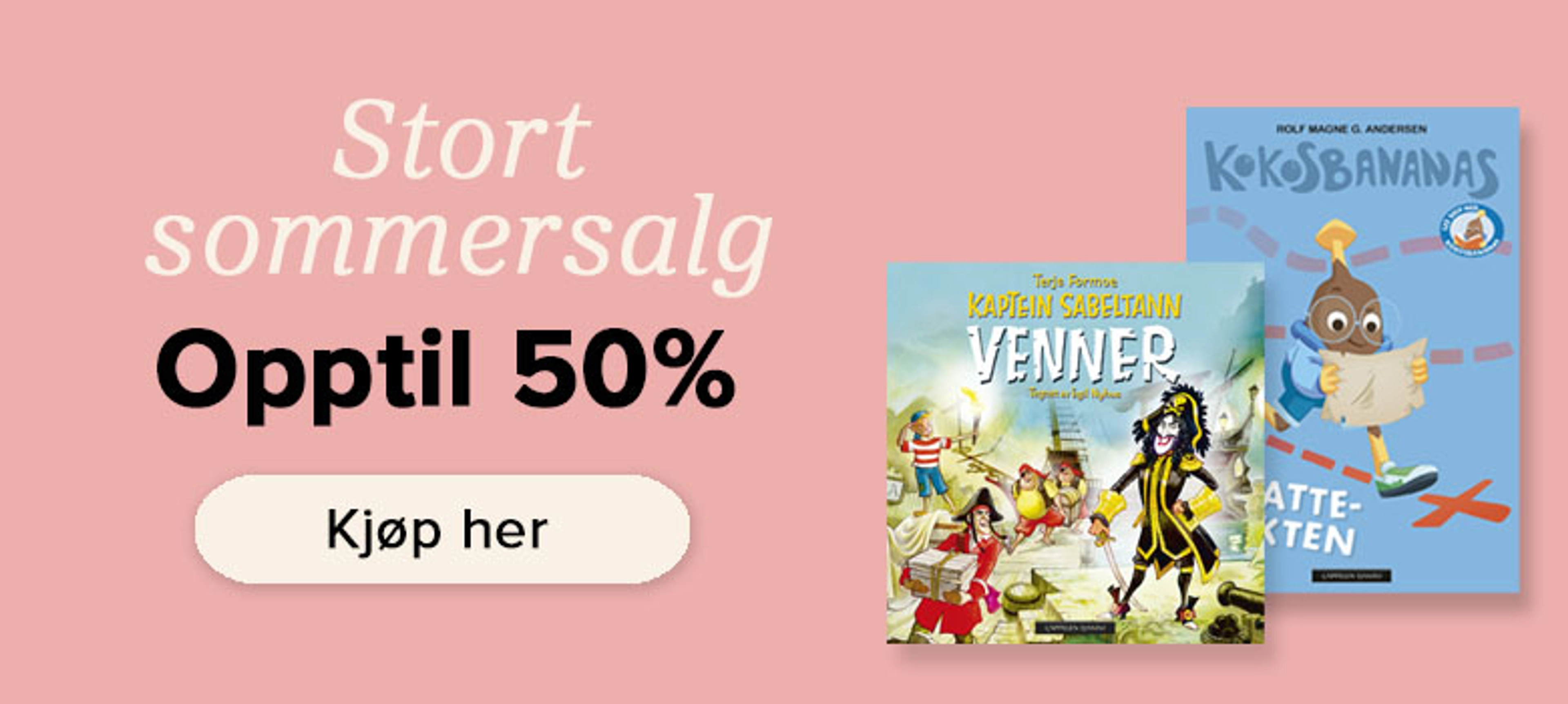 Stort sommersalg - Opptil 50%
