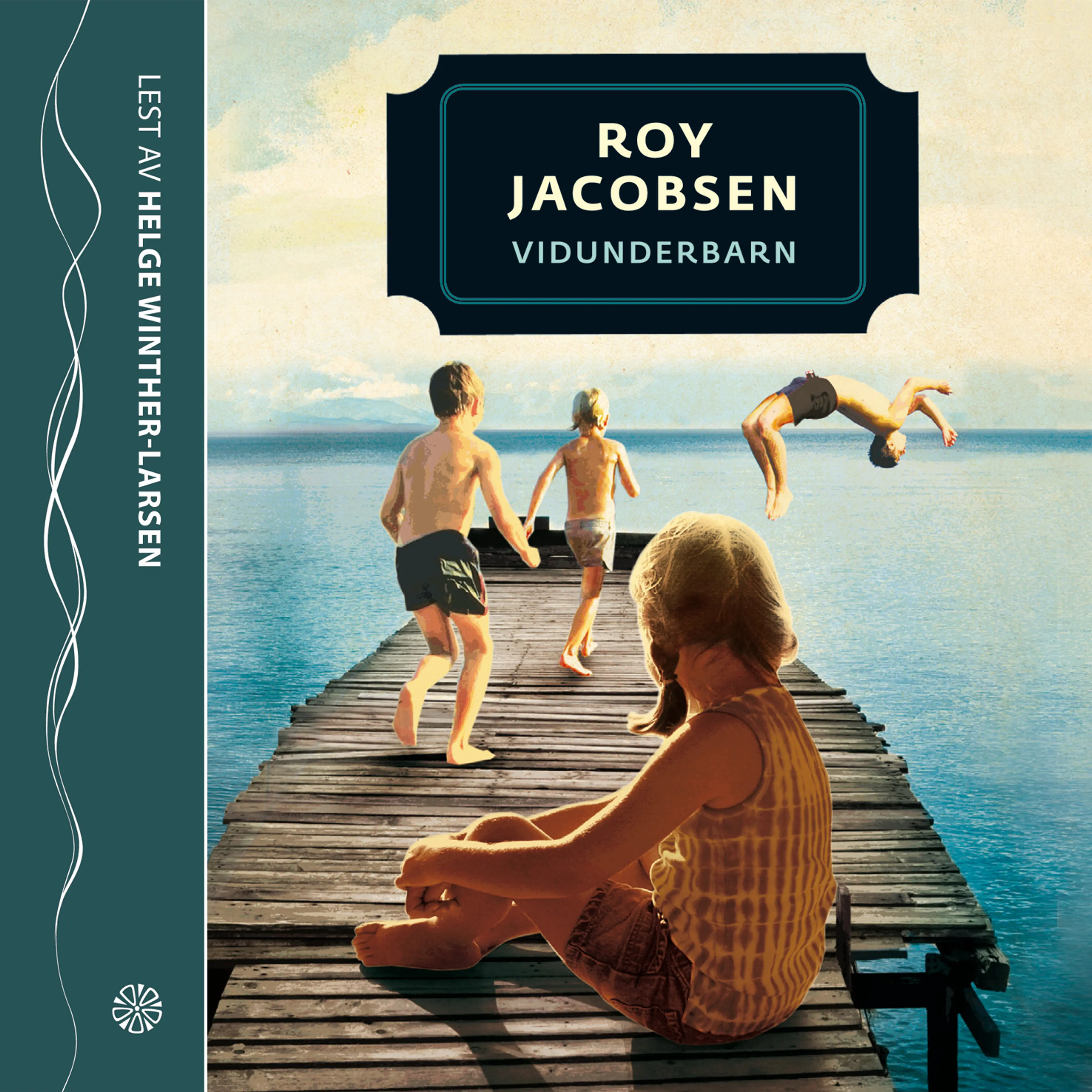 Omslag Vidunderbarn av Roy Jacobsen (CD)