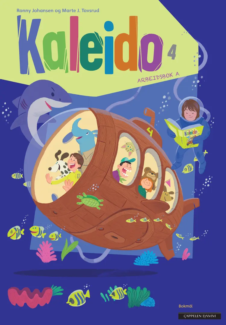 Omslag Kaleido 4 Arbeidsbok A av Ronny Johansen og Marte Jørgensen Tovsrud (Heftet)