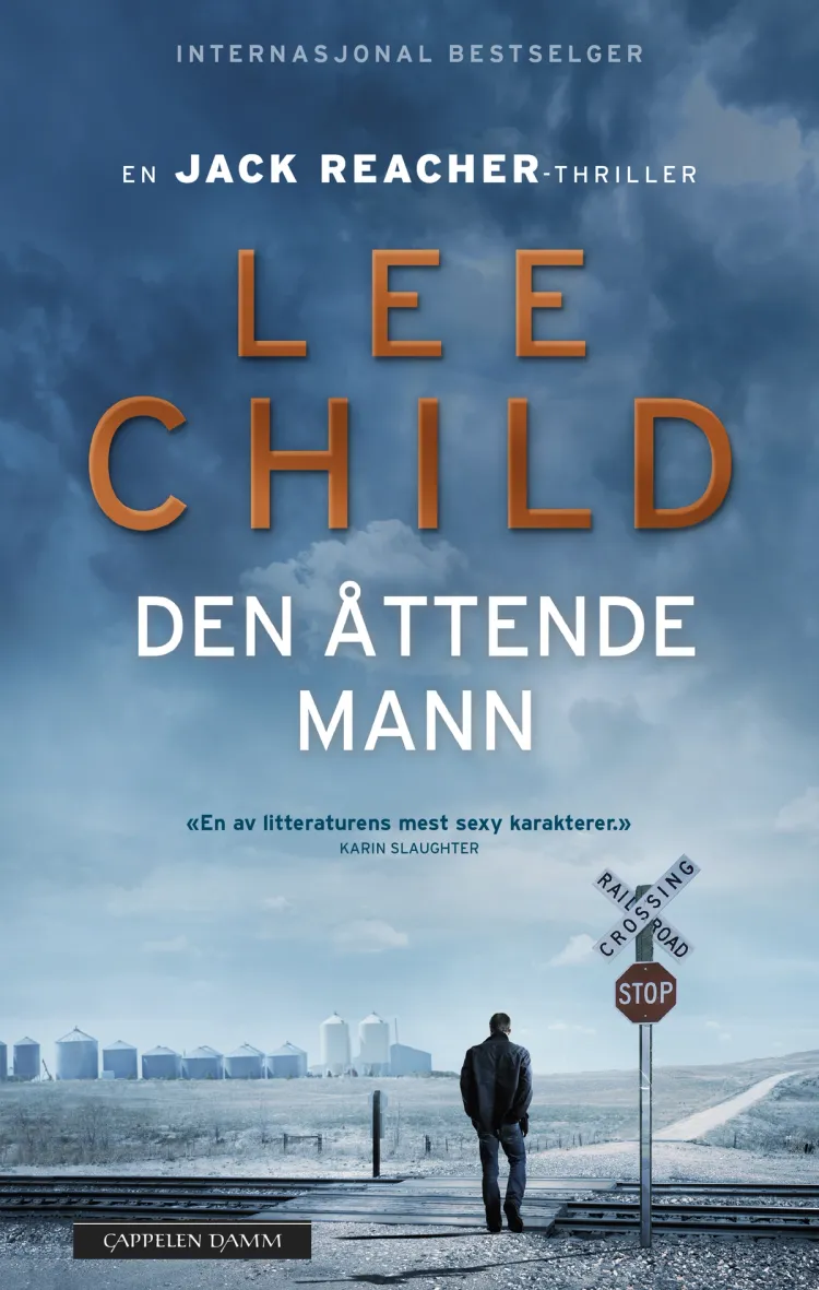 Omslag Den åttende mann av Lee Child (Innbundet)