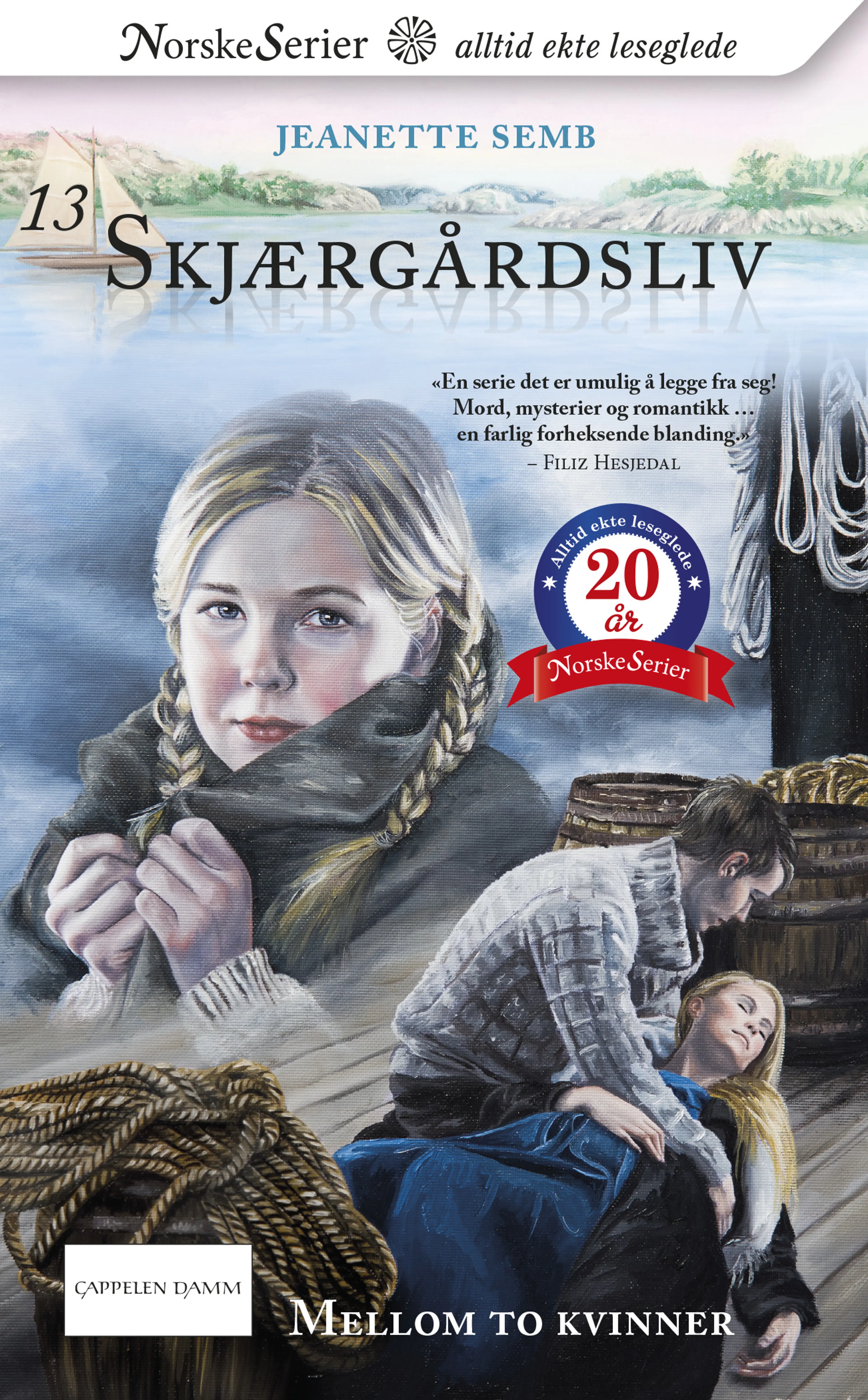 Omslag Mellom to kvinner av Jeanette Semb (Ebok)