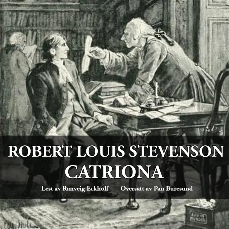 Omslag Catriona av Robert Louis Stevenson (Lydbok)