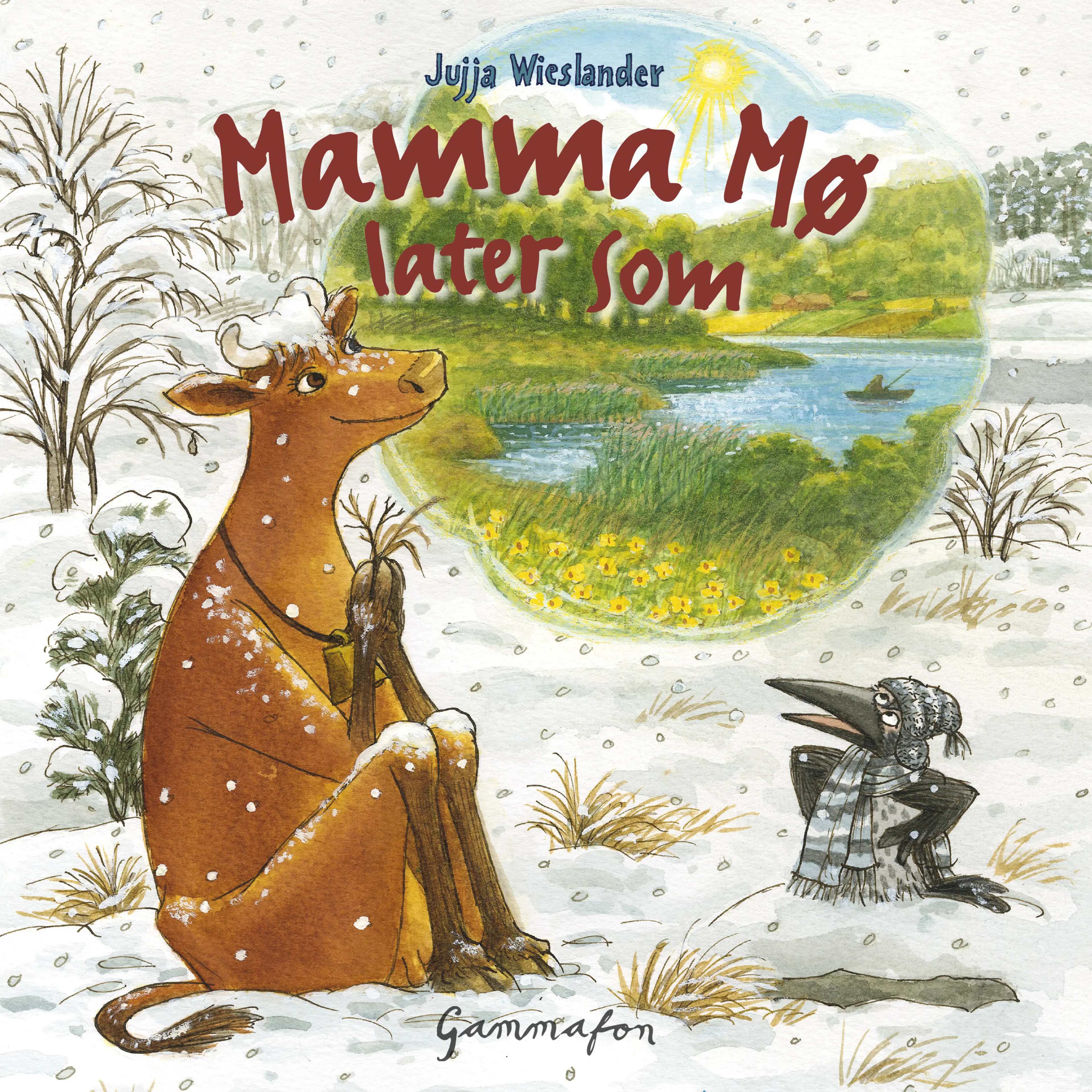 Omslag Mamma Mø later som av Jujja Wieslander (Lydbok)