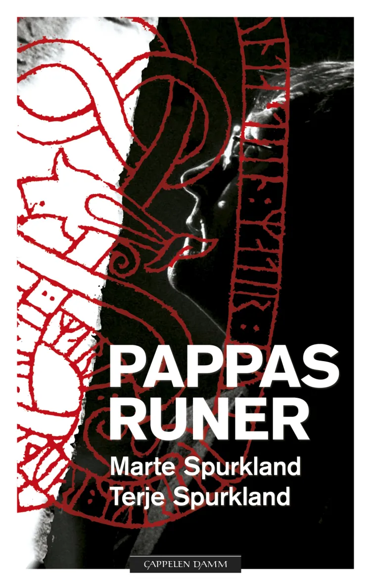 Omslag Pappas runer av Marte Spurkland og Terje Spurkland (Ebok)