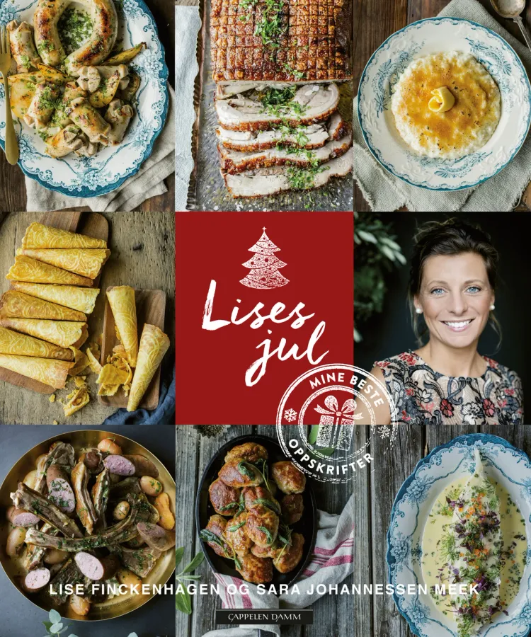 Omslag Lises jul av Lise Finckenhagen (Innbundet)