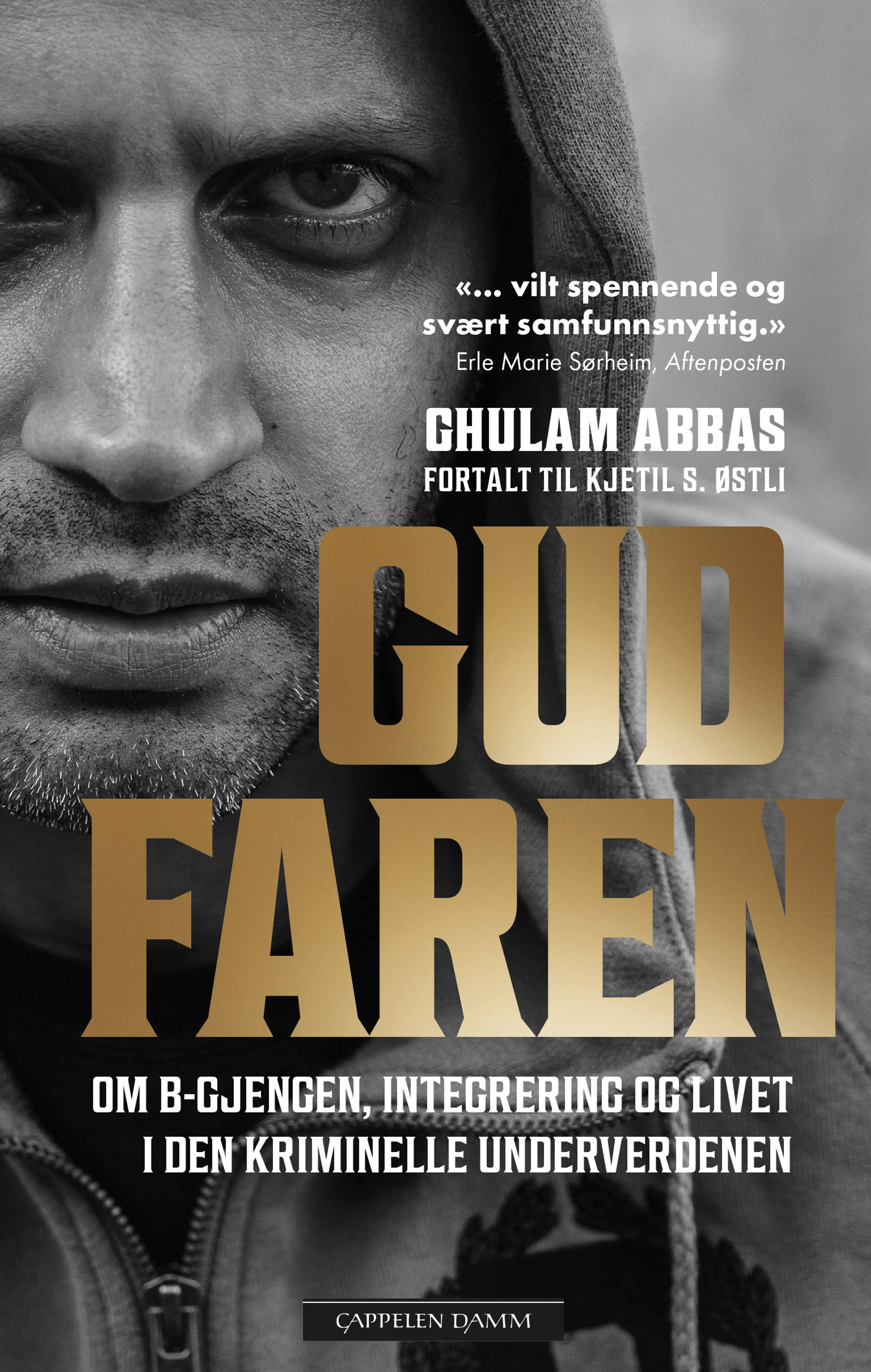Omslag Gudfaren av Kjetil Stensvik Østli og Ghulam Abbas (Ebok)