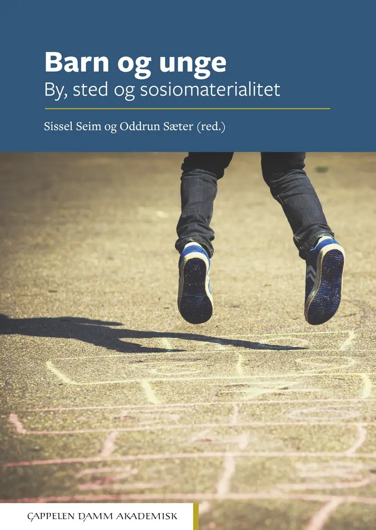 Omslag Barn og unge av Sissel Seim og Oddrun Sæter (red.) (Ebok)