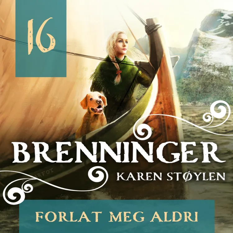 Omslag Forlat meg aldri av Karen Støylen (Lydbok)