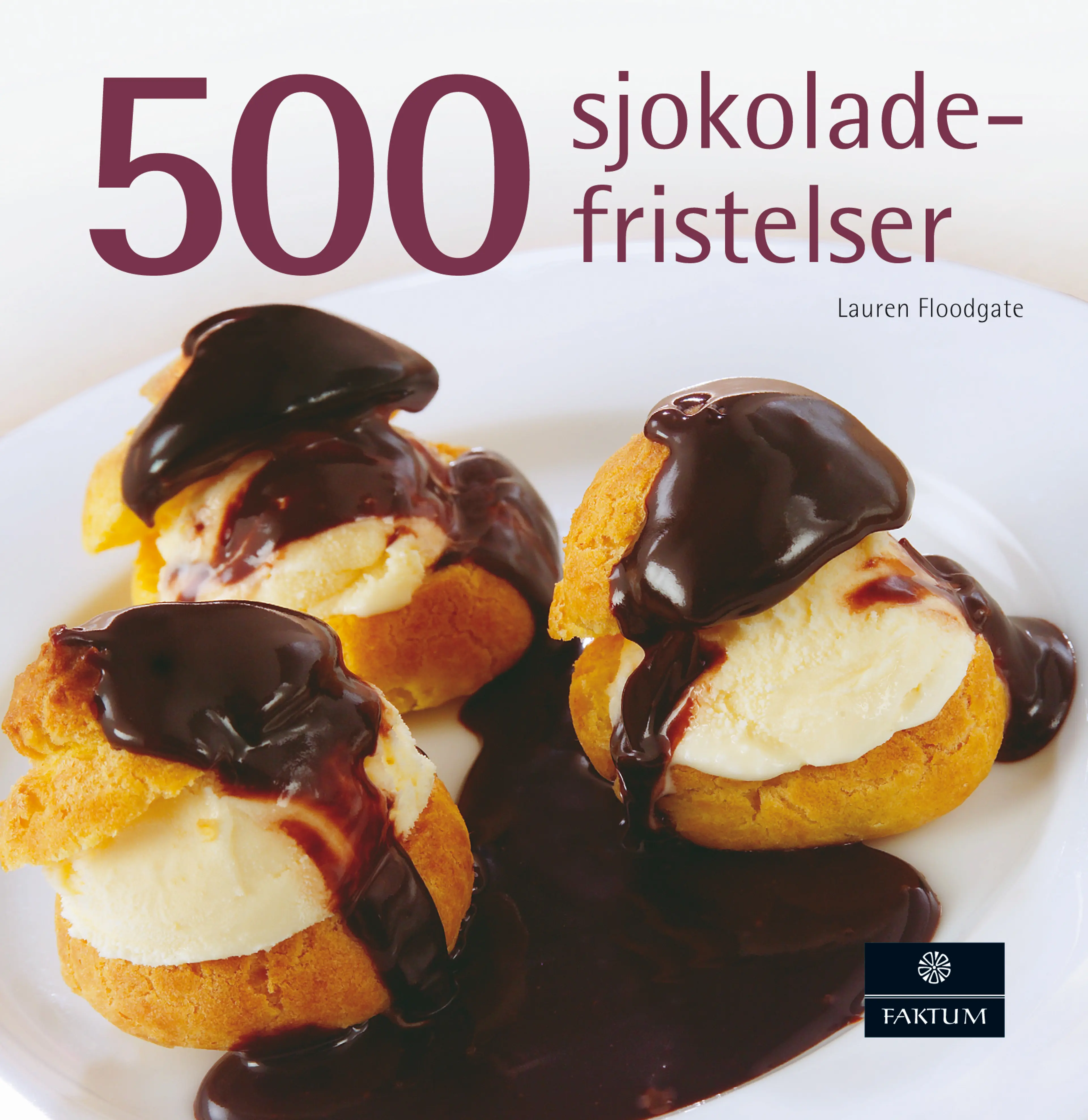 Omslag 500 sjokoladefristelser av Lauren Floodgate (Innbundet)