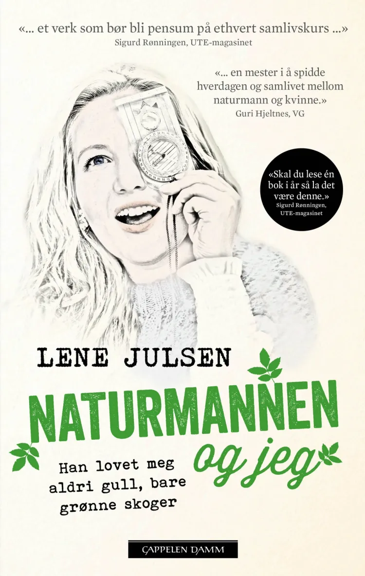 Omslag Naturmannen og jeg av Lene Julsen (Heftet)