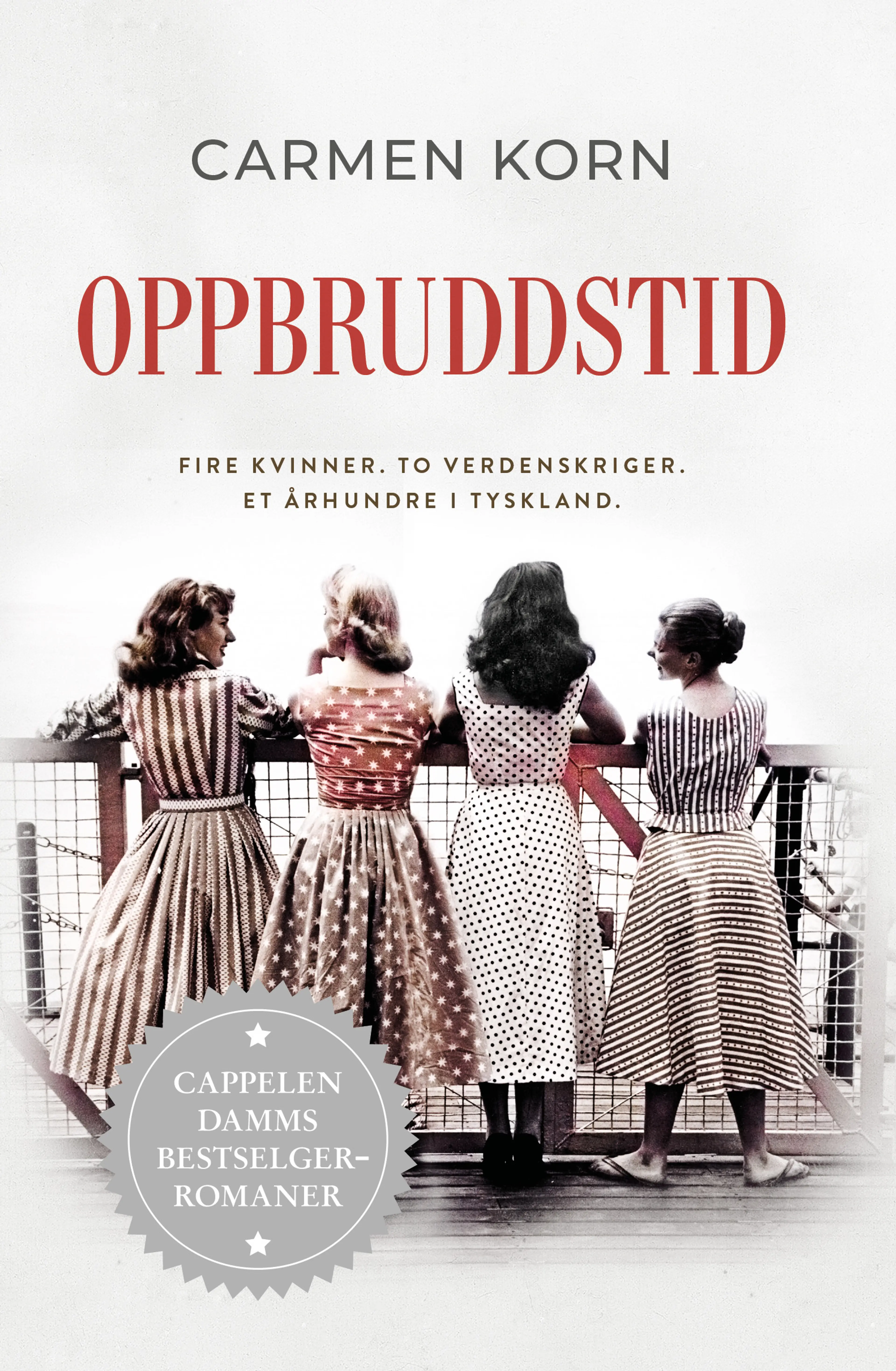 Omslag Oppbruddstid av Carmen Korn (Heftet)