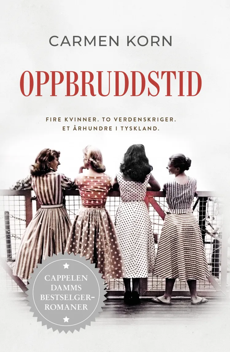 Omslag Oppbruddstid av Carmen Korn (Innbundet)
