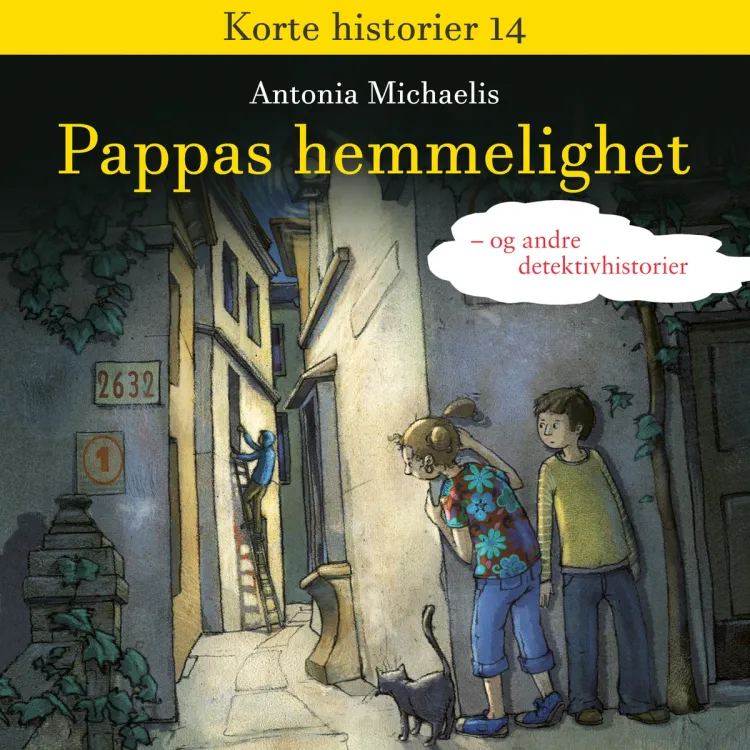 Omslag Pappas hemmelighet - og andre detektivhistorier av Antonia Michaelis (Lydbok)