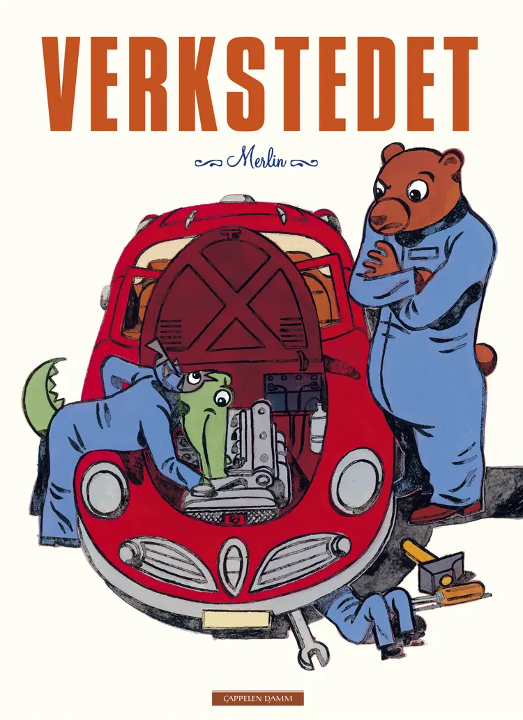Omslag Verkstedet av Christophe Merlin (Innbundet)