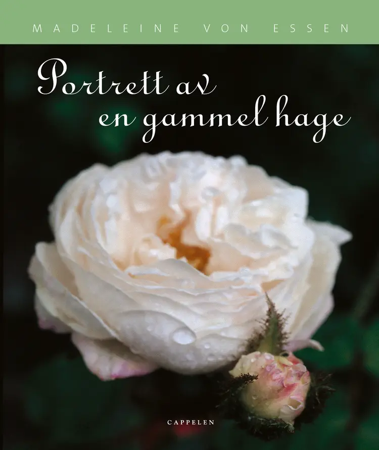 Omslag Portrett av en gammel hage av Madeleine von Essen (Innbundet)