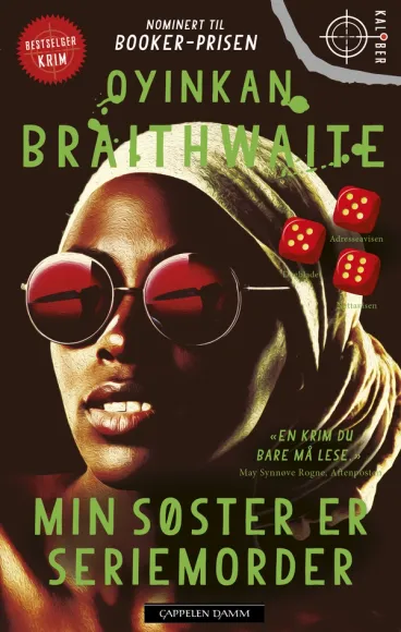 Omslag Min søster er seriemorder av Oyinkan Braithwaite (Heftet)