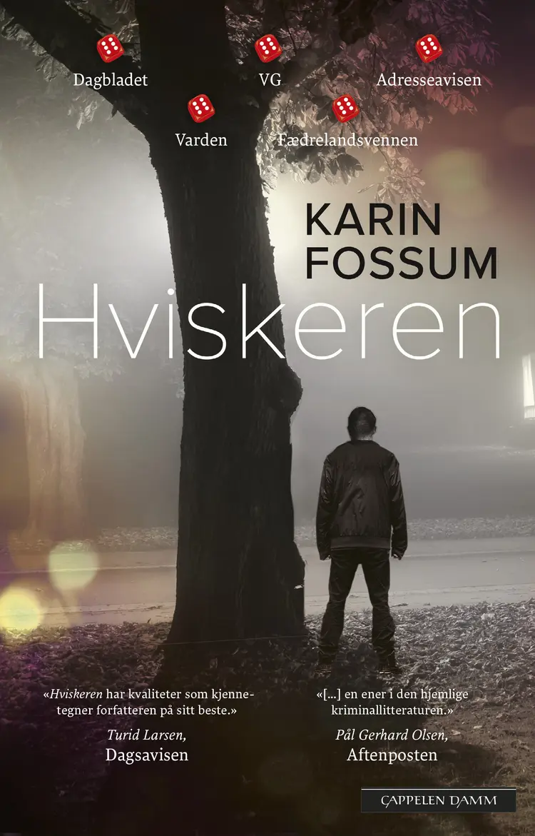 Omslag Hviskeren av Karin Fossum (Innbundet)
