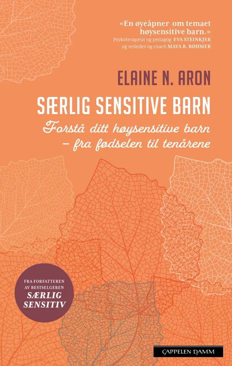Omslag Særlig sensitive barn av Elaine N. Aron (Heftet)