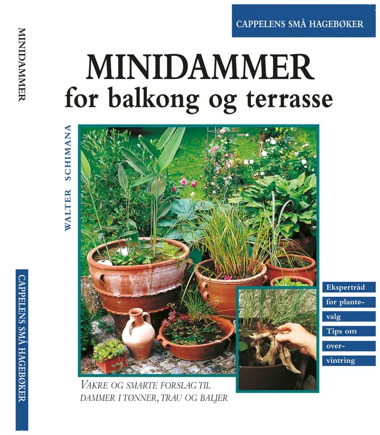 Omslag Minidammer/Cappelens små hagebøker av Walter Schimana (Heftet)
