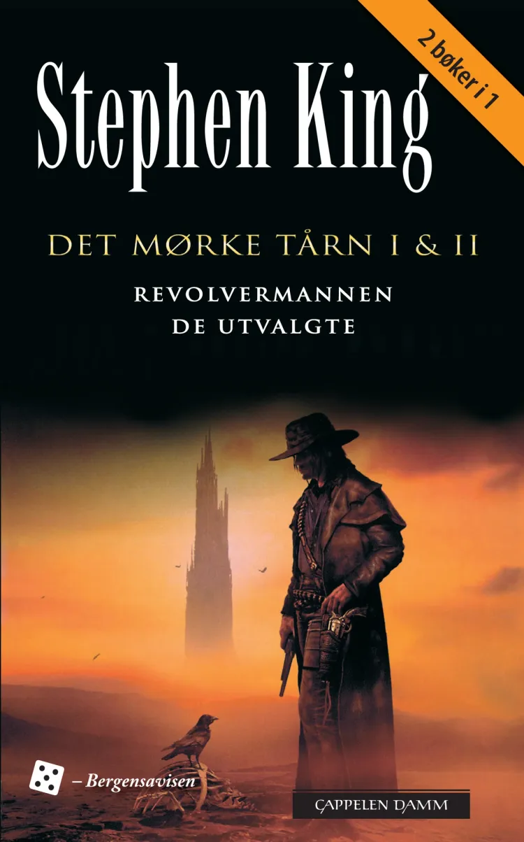 Omslag Det mørke tårn I & II av Stephen King (Heftet)