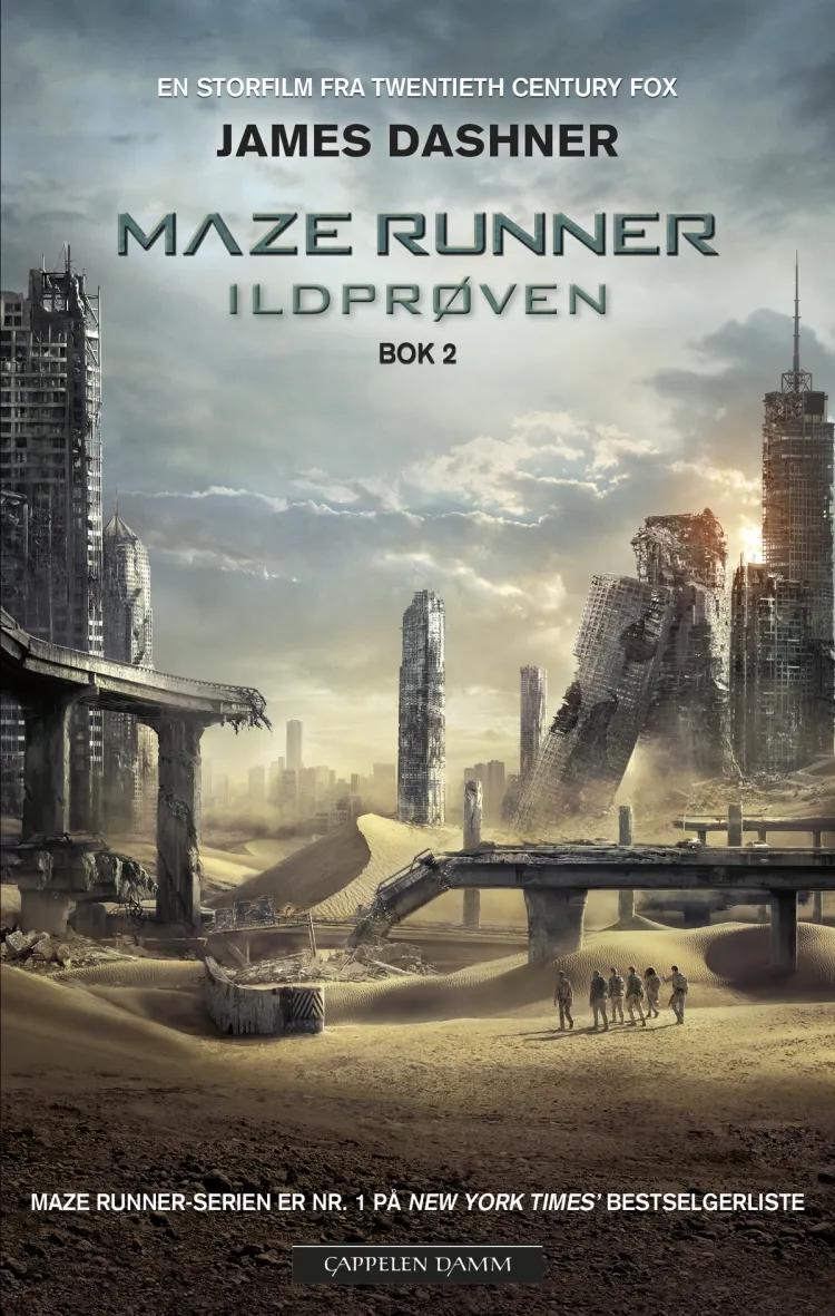 Omslag The maze runner. Bok 2. Ildprøven av James Dashner (Heftet)